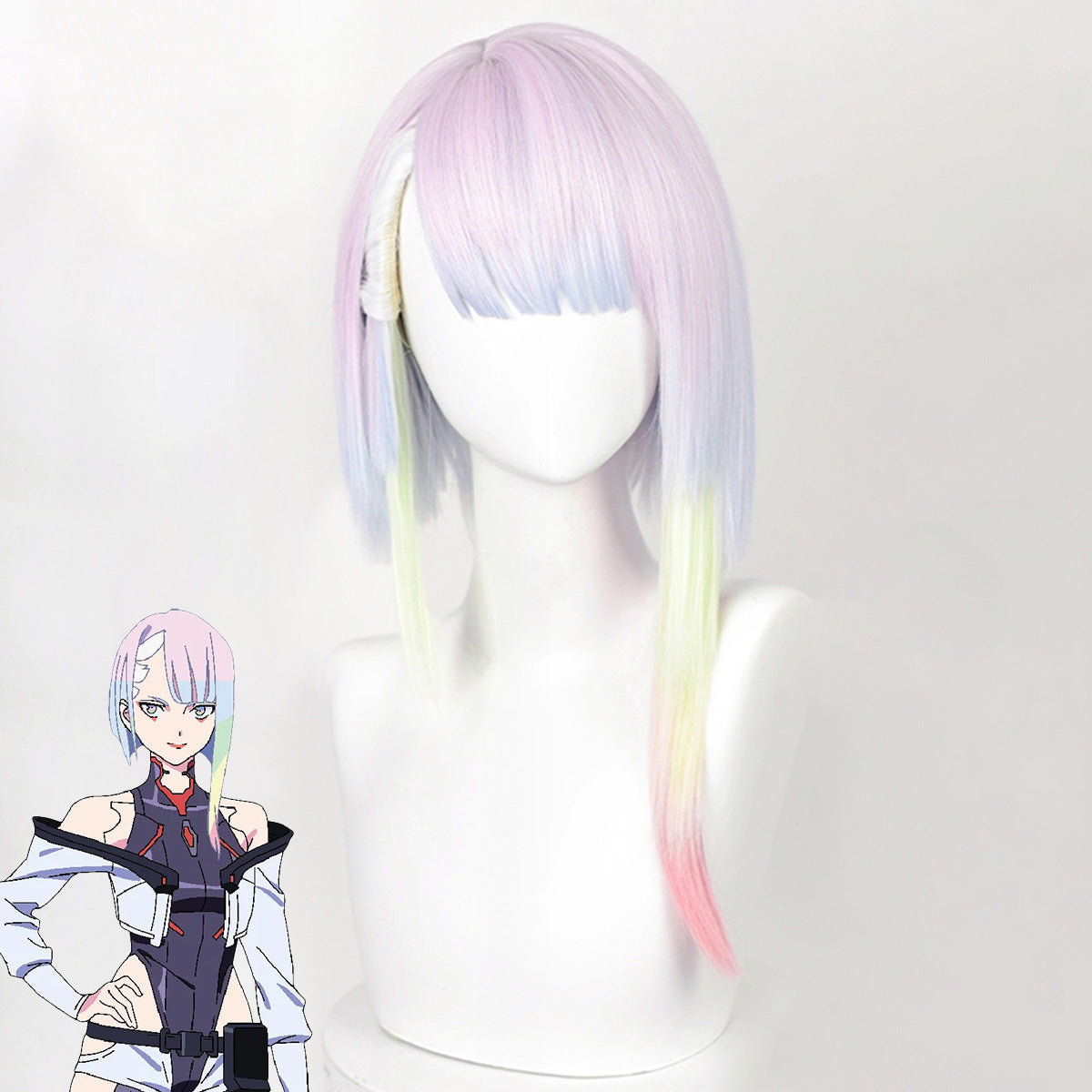 Cyberpunk: Edgerunners Lucy Lucyna Kushinada Cosplay Wig Wig - Tophatter Daily Deals